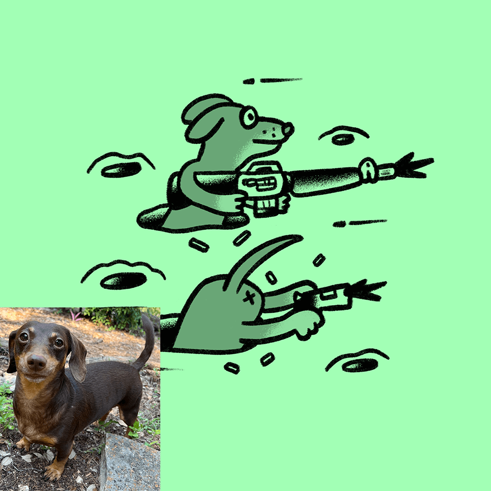 Custom Animal Doodle