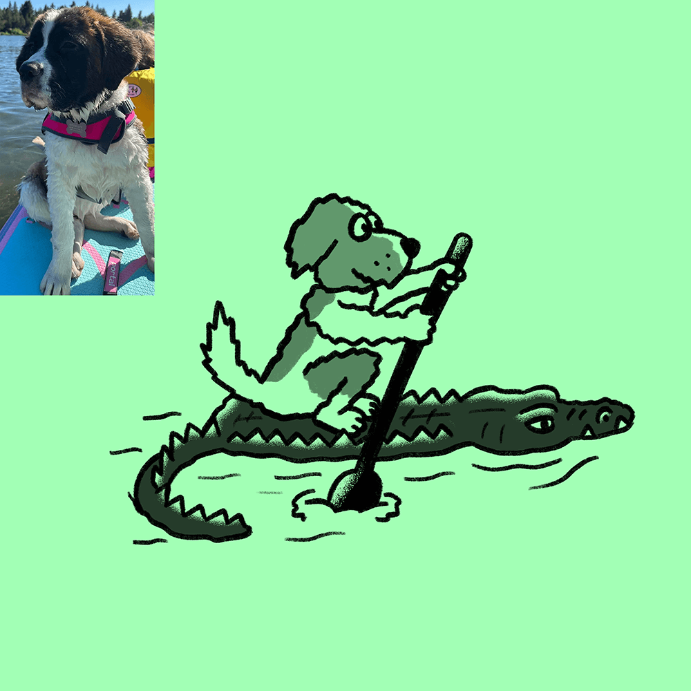 Custom Animal Doodle