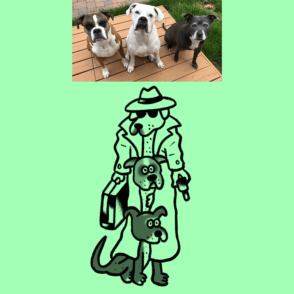 Custom Animal Doodle