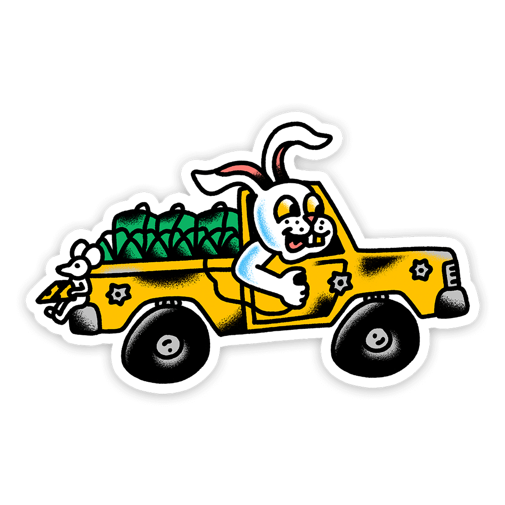 Cars That Go Boom Sticker