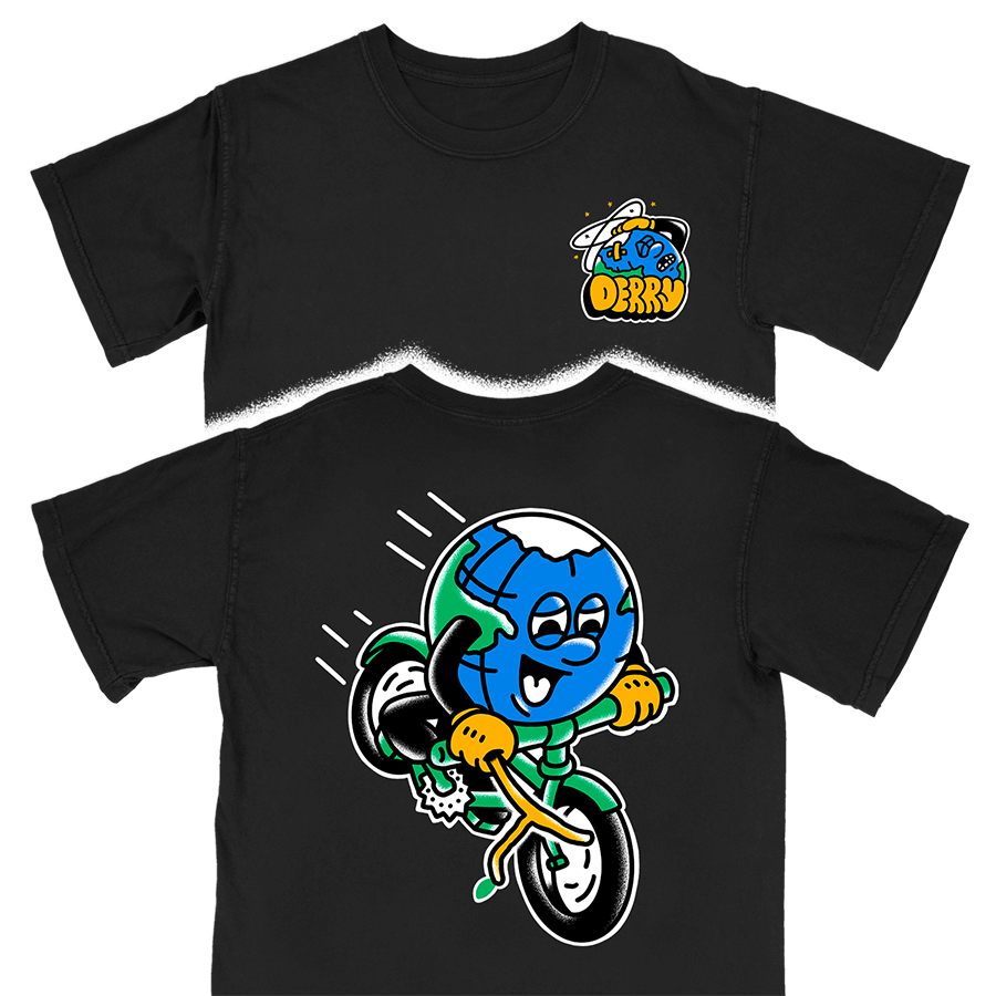 Goodbye World Shirt – Doodles by Derry Goodbye World Shirt – Doodles by Derry