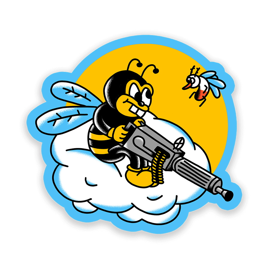 Squito Watch Sticker