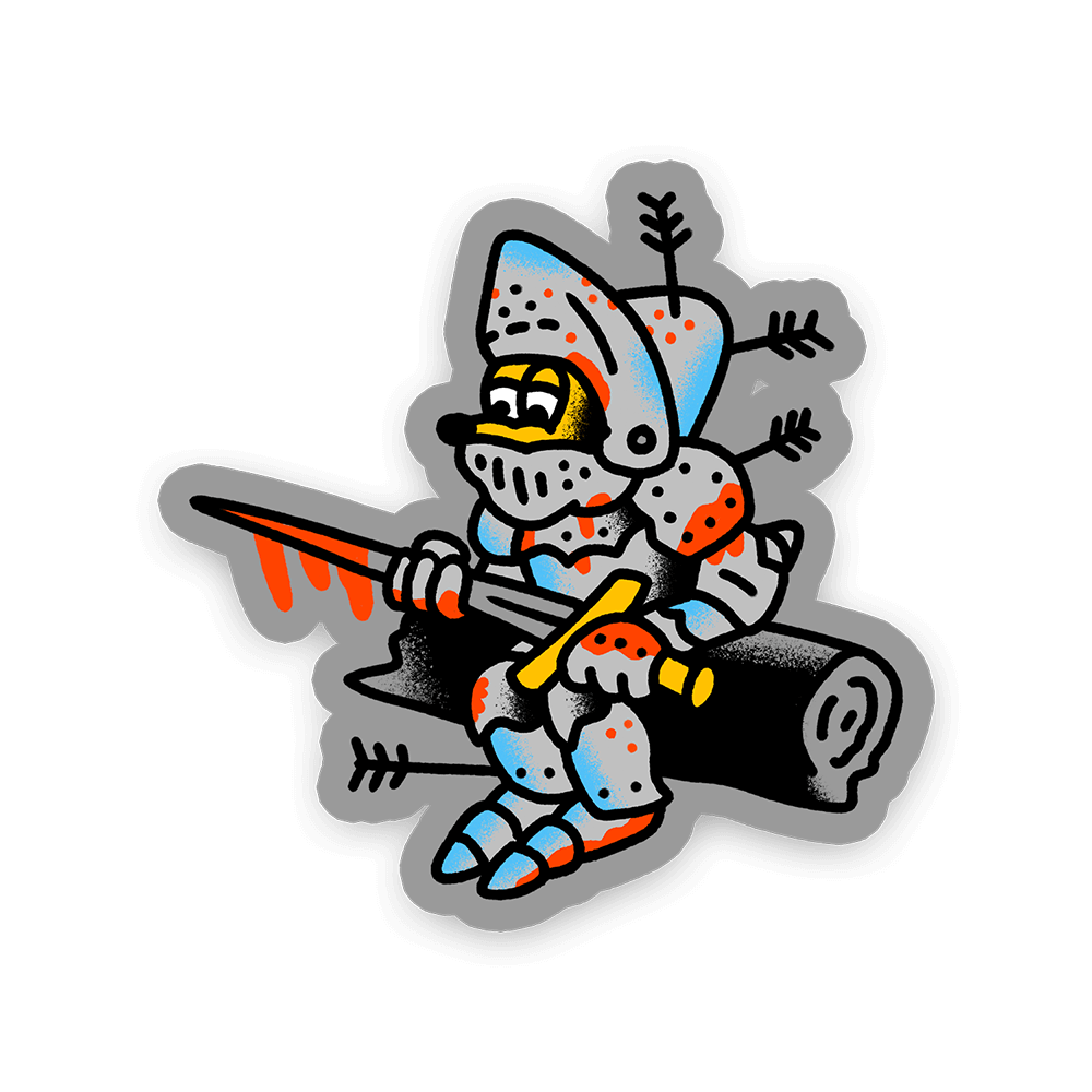 Taking A Breather Sticker