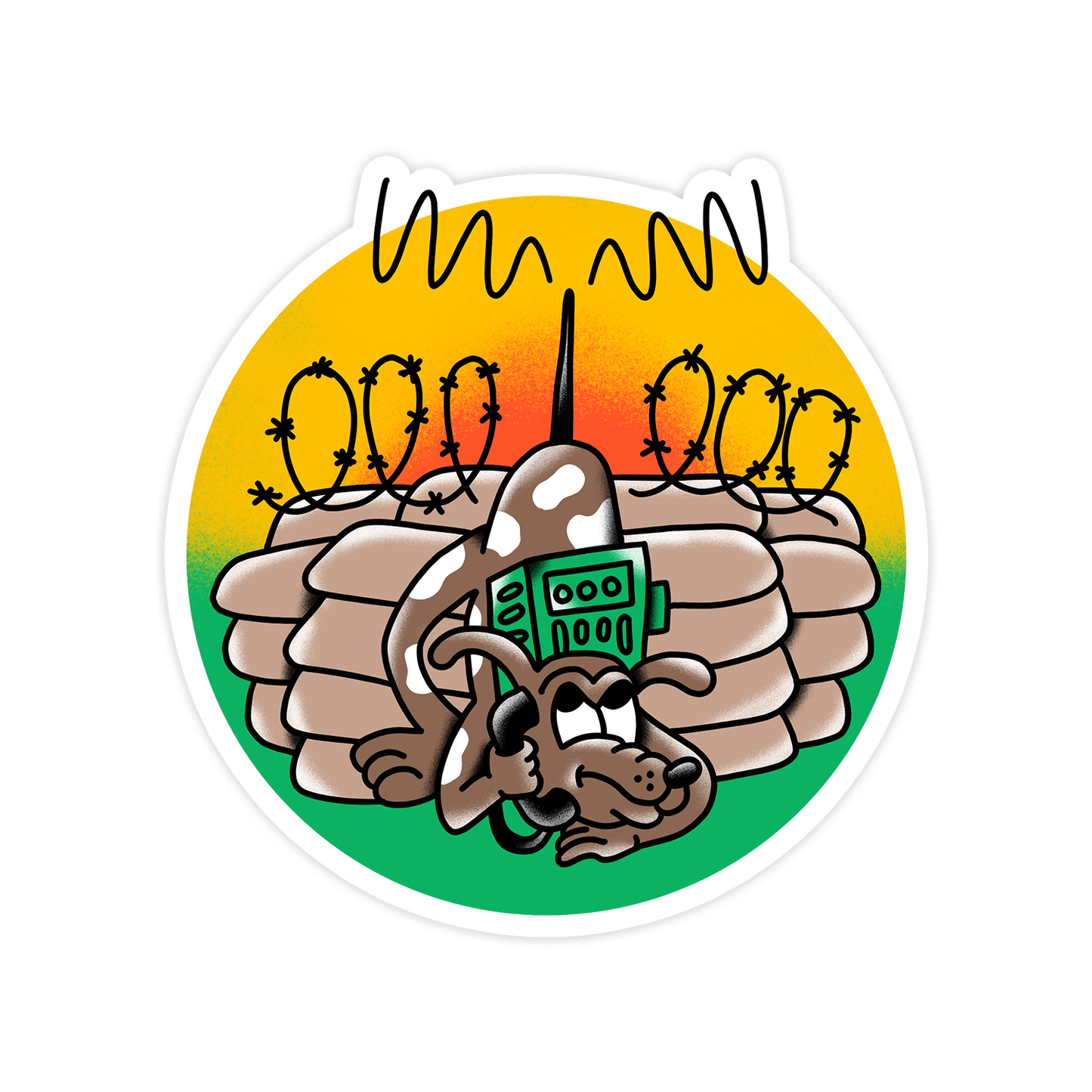 PRC-E7 Sticker