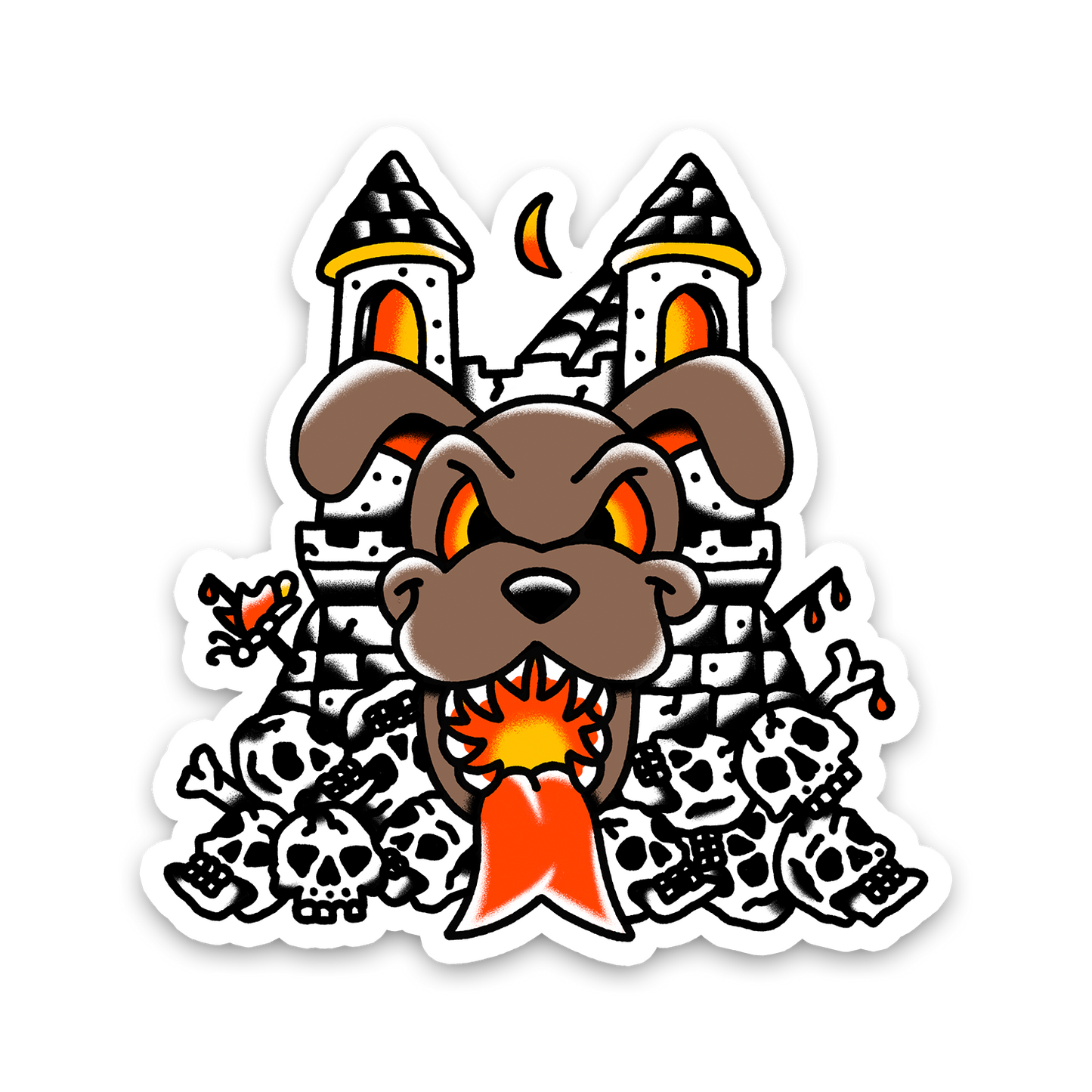 Baxter's House Sticker