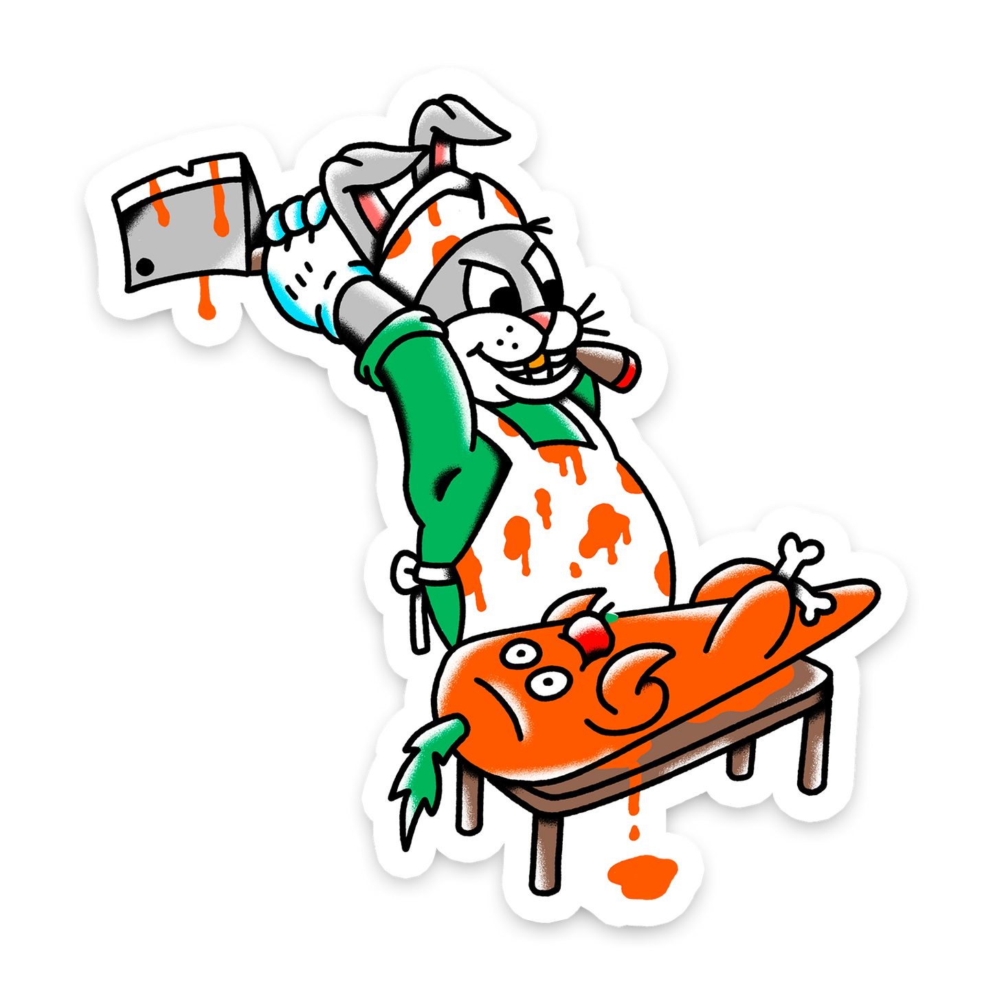 Tree Dollar Cuts Sticker