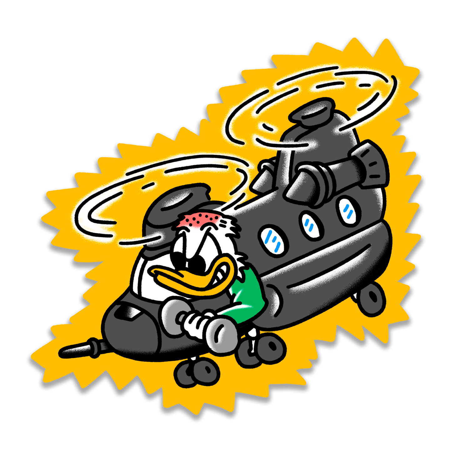 Heavy Lifter Sticker