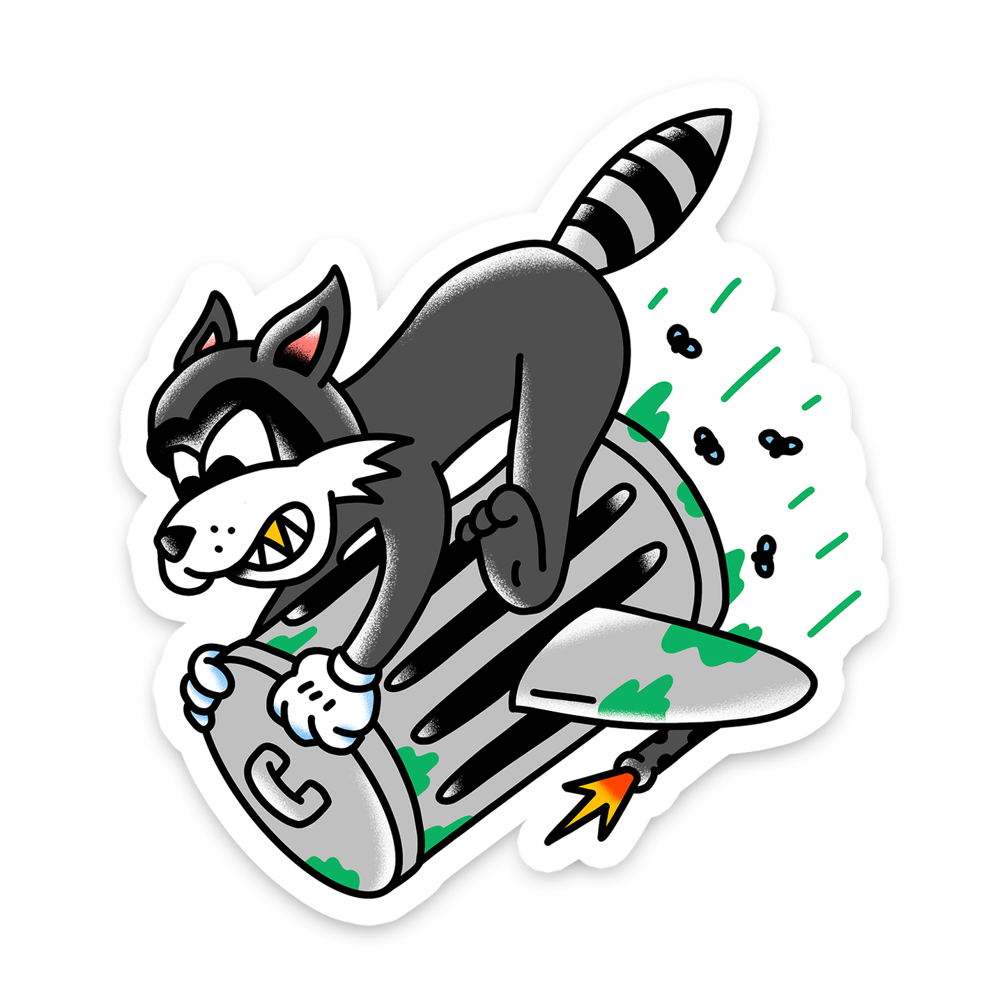 Comin in Hot Sticker