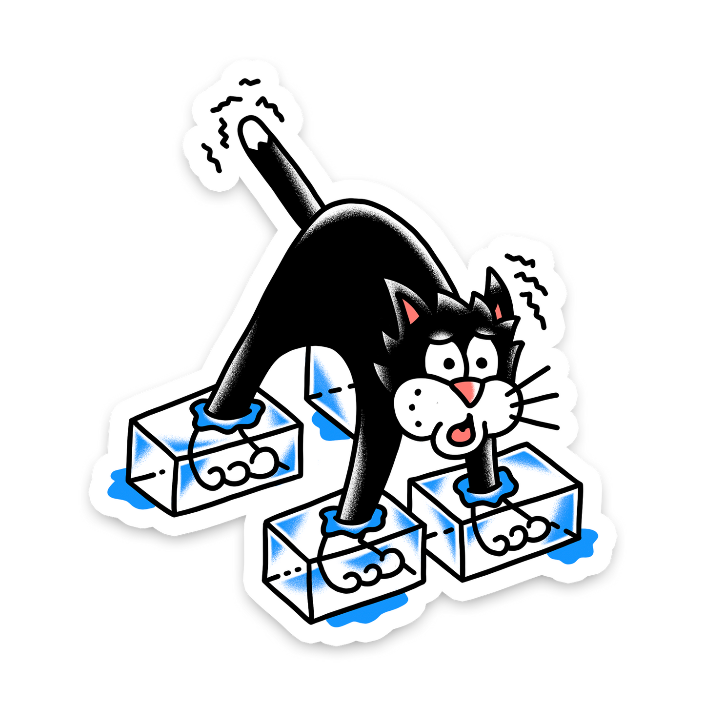 Cool Cat Sticker