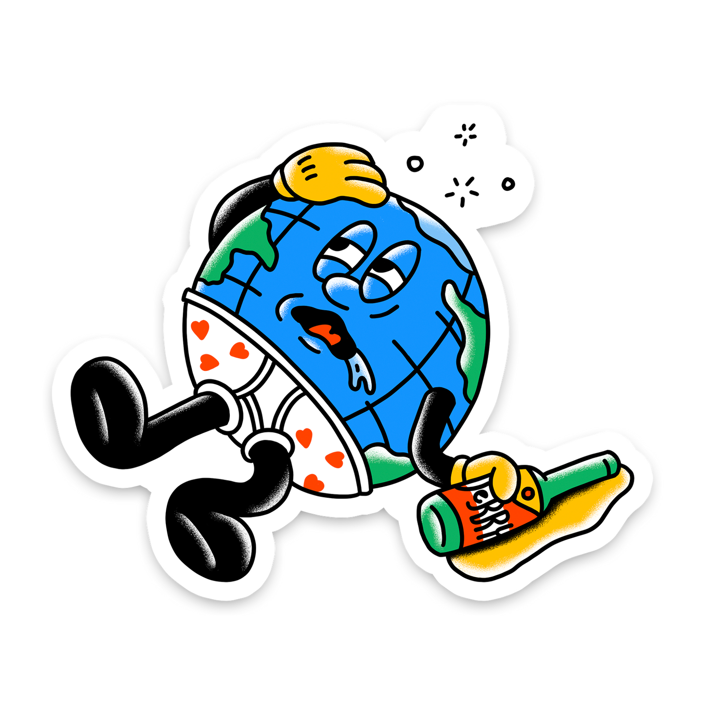 Hello World Sticker