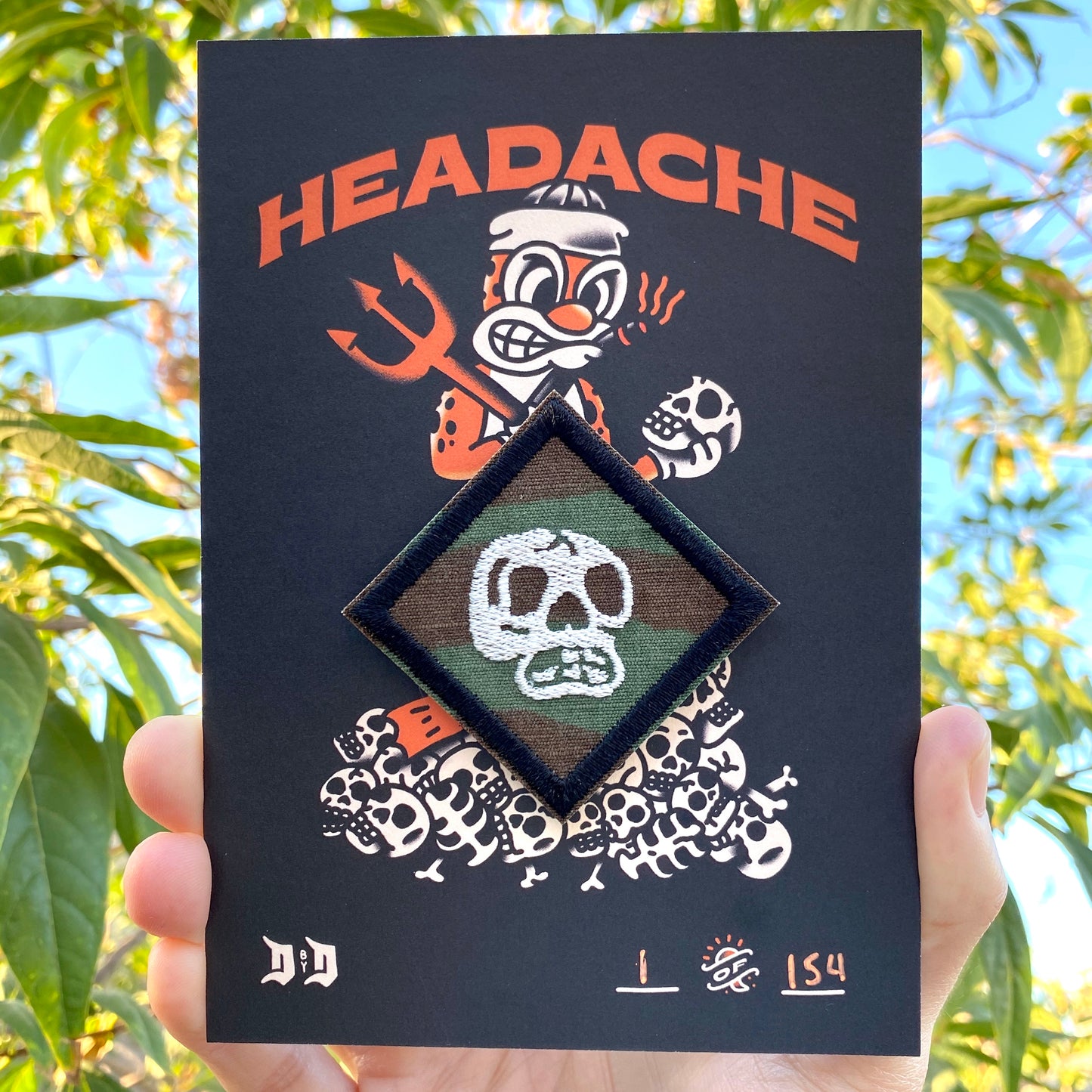 Charity Headache Patch - M81
