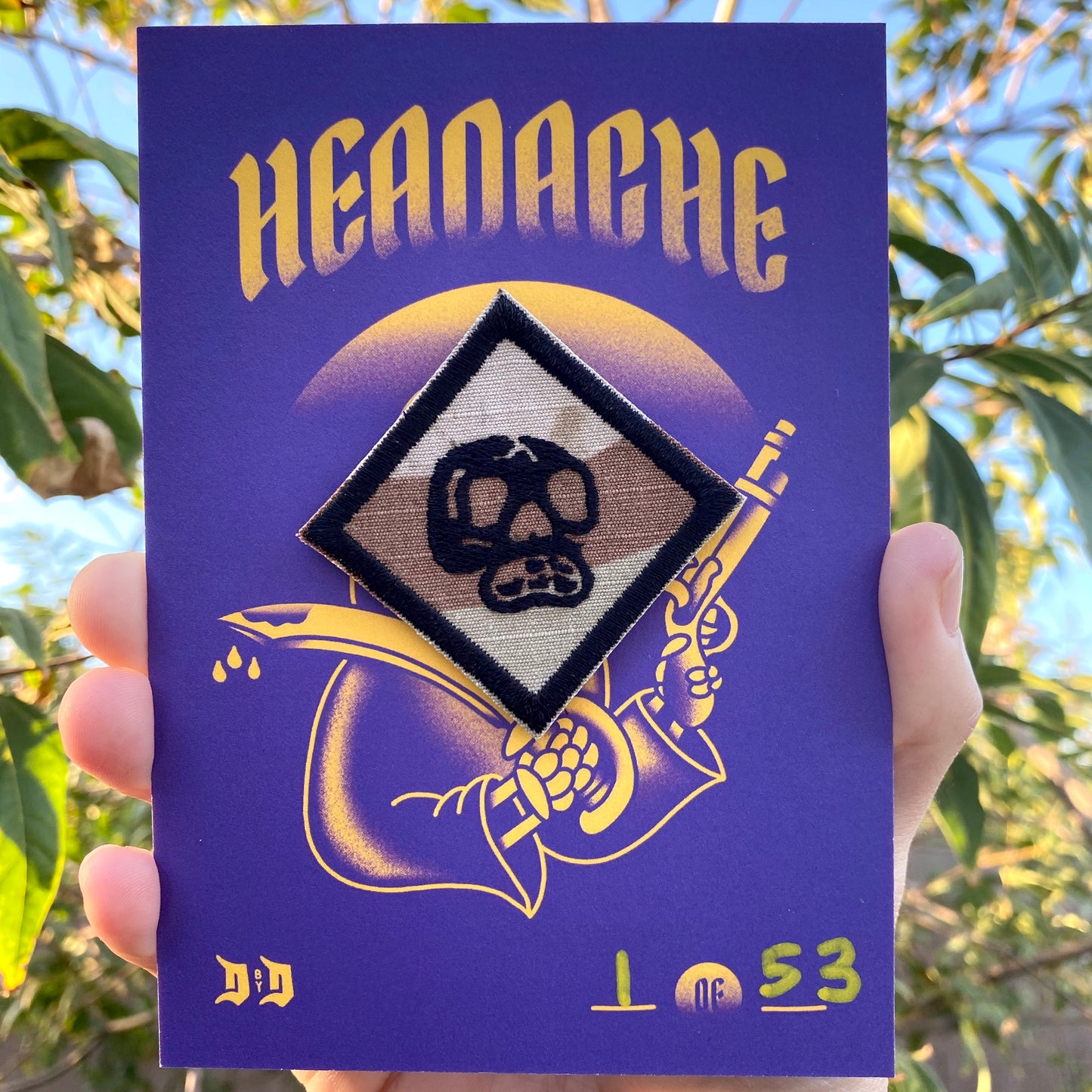 Charity Headache Patch - DCU