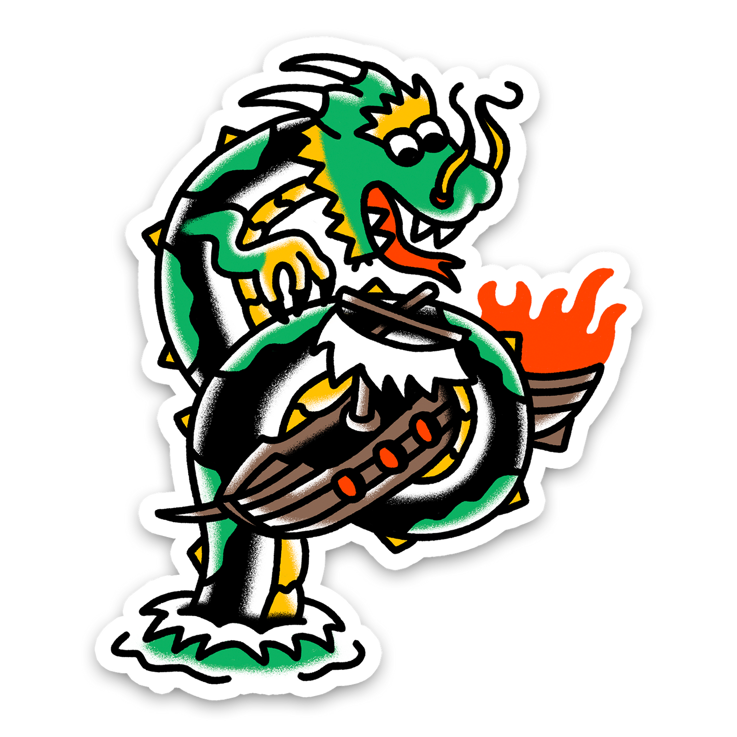 Swamp Serpent Sticker