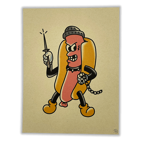 Wicked Weenie Print