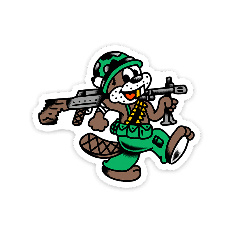 Charlie Chomper Sticker