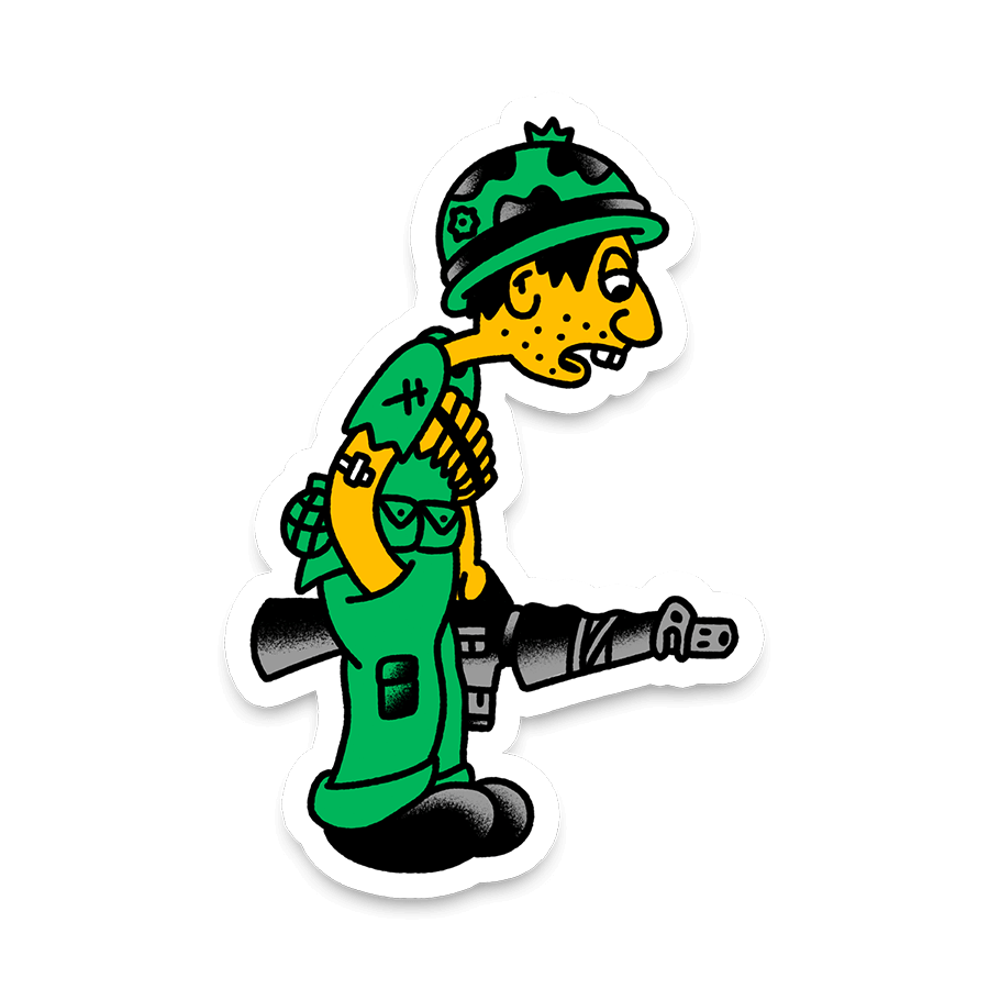 Lonesome Lance Sticker