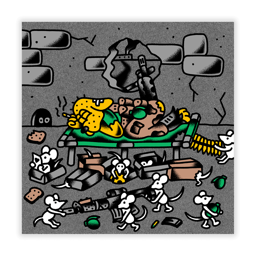 Rodent Raid Print