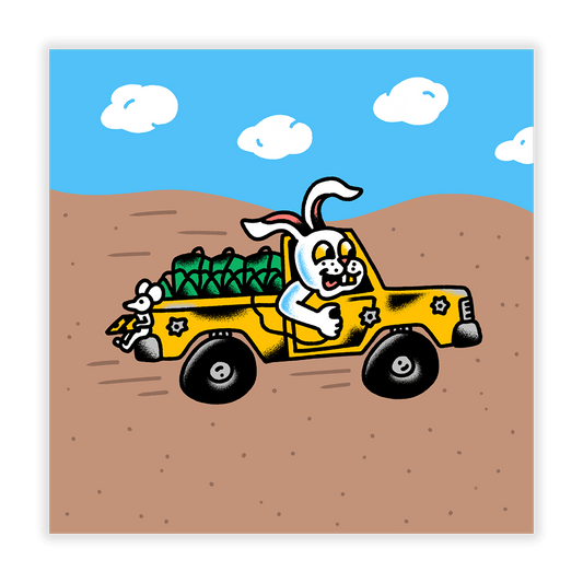 Cars That Go Boom Print