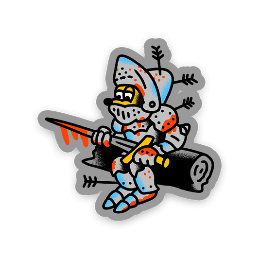 Taking A Breather Sticker