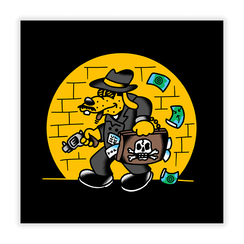 Zip It Print – Doodles by Derry