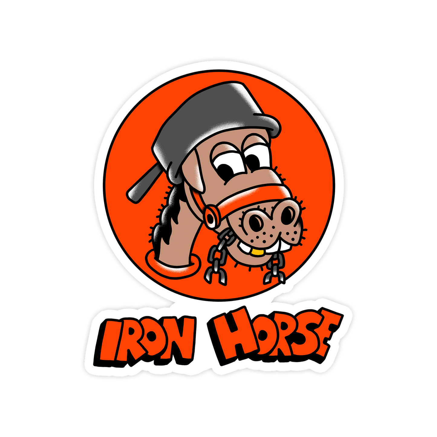 Iron Horse Sticker
