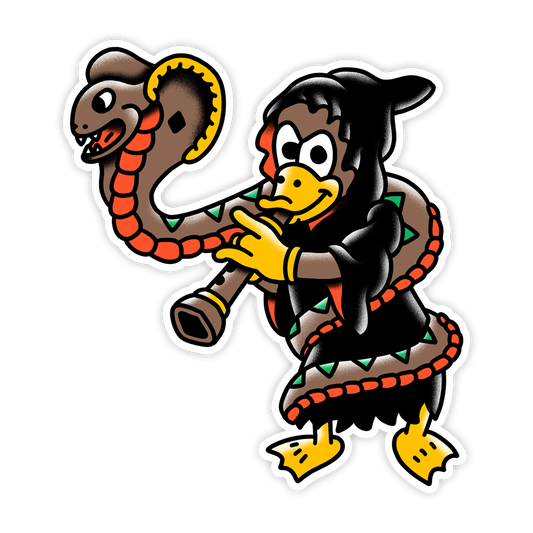 Snake Charmer Sticker