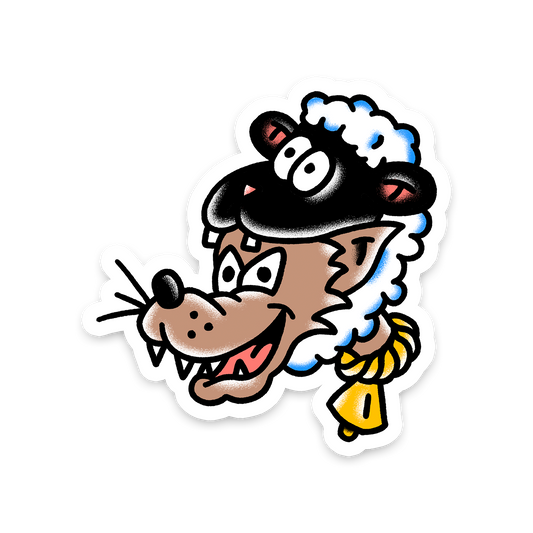 Sheeper Wolf Sticker